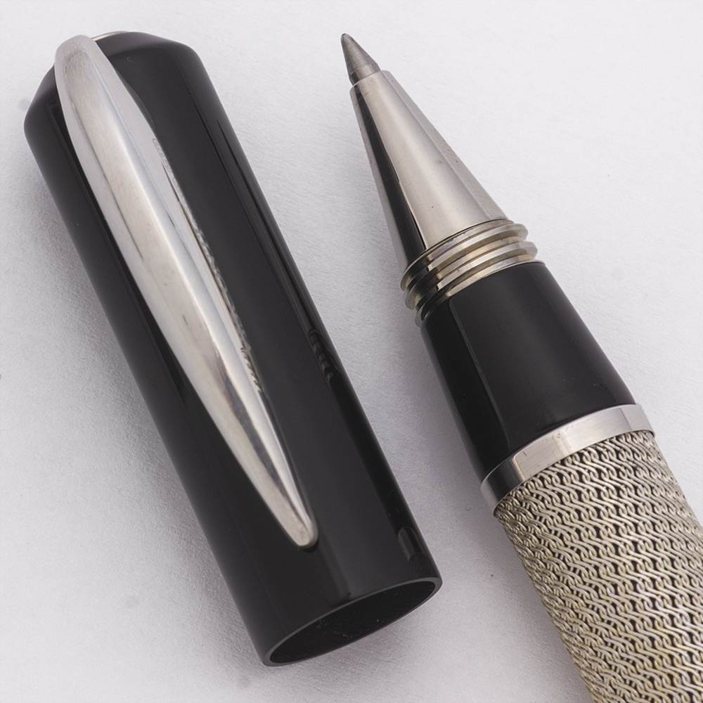 Visconti Rinascimento Organza Rollerball Pen (2000s) - Black Resin